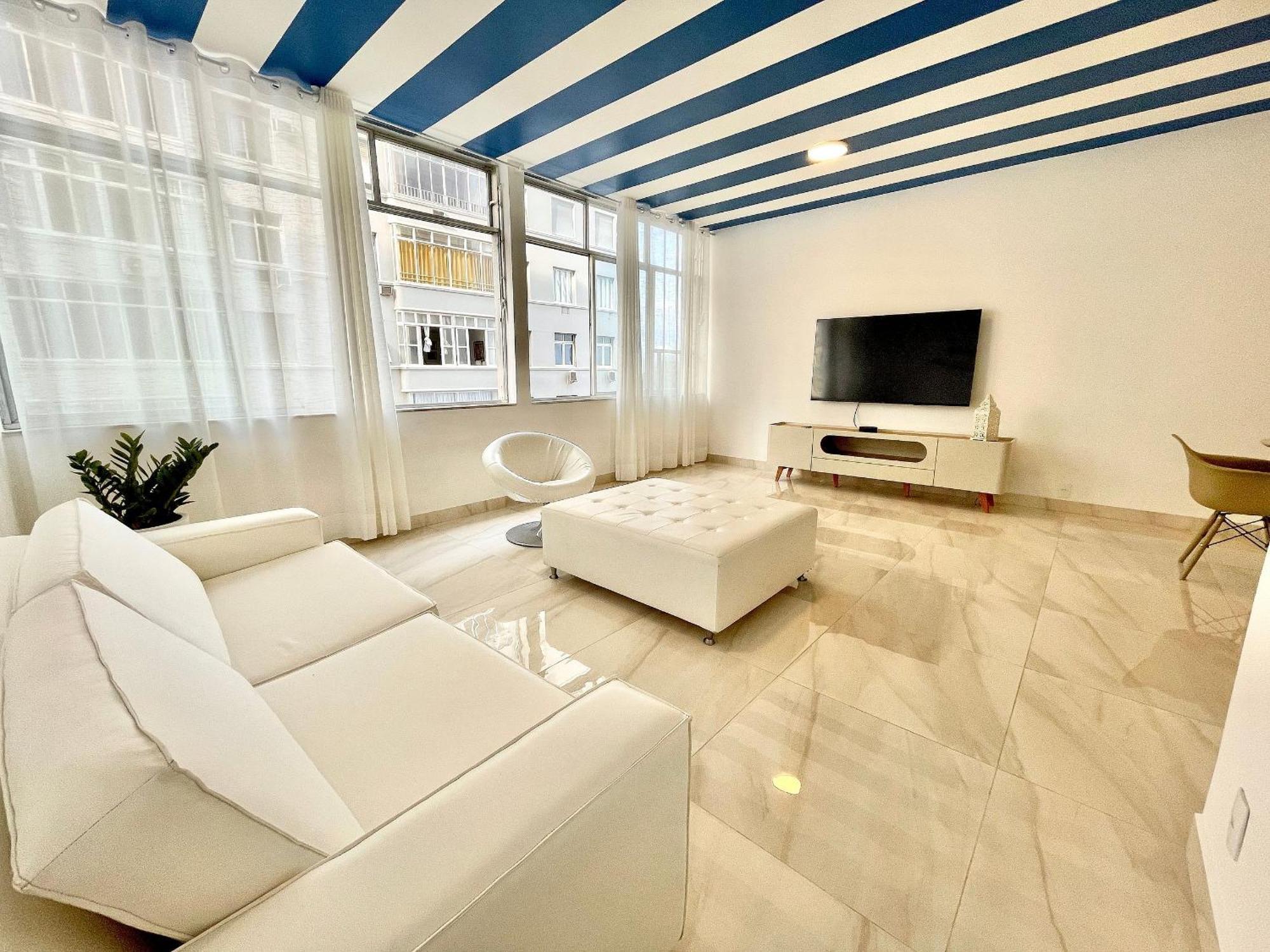 Moderno Com Vista A De Copacabana Apartamento *